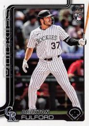 2025 Topps Update MLB #US123 Braxton Fulford レギュラーカード RC