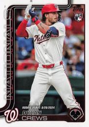 2025 Topps Update MLB #US223 Dylan Crews レギュラーカード RC