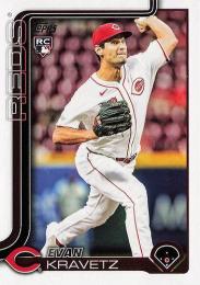 2025 Topps Update MLB #US280 Evan Kravetz レギュラーカード RC