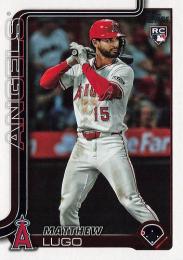2025 Topps Update MLB #US314 Matthew Lugo レギュラーカード RC