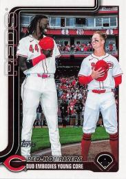 2025 Topps Update MLB #US331 Elly De La Cruz/Matt McLain レギュラーカード