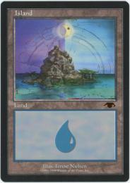 【PRM】【ENG】【Foil】《島/Island》 Guru Program PLD