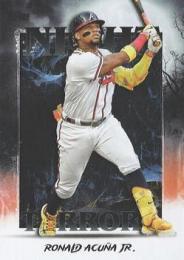 2025 Topps Update MLB #NT-3 Ronald Acuna Jr.【Night Terrors】インサートカード