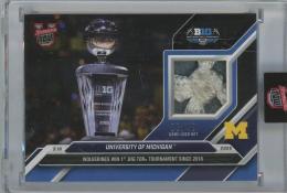 2024-25 BOWMAN U Now Game Used Net #89A / University of Michigan 【08/49】