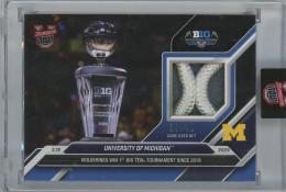 2024-25 BOWMAN U Now Game Used Net #89A / University of Michigan 【33/49】