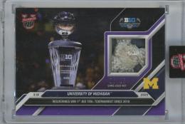 2024-25 BOWMAN U Now Game Used Net Purple #89B / University of Michigan 【08/25】