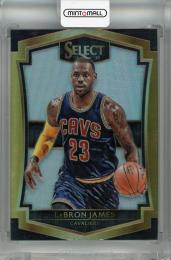 2015-16 Panini Select LeBron James Premier Level Silver Prizms #147 ※裏面傷あり Cleveland Cavaliers