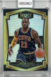 2015-16 Panini Select LeBron James Premier Level Silver Prizms #147 ※裏面初期傷あり Cleveland Cavaliers