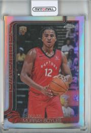 2025-26 Topps Chrome  Collin Murray-Boyles Refractor #259 Toronto Paptors
