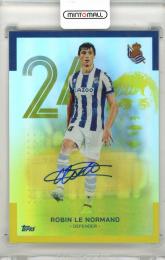 Topps Real Sociedad Team Set 2022-23	Robin Le Normand	Autographs	30/75