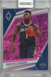 2019-20 Panini Chronicles Zion Williamson Phoenix Pink #570 RC ※初期傷あり New Orleans Pelicans