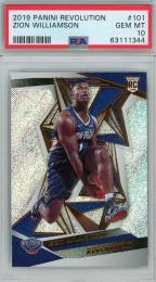 2019-20 Panini Revolution Zion Williamson Base #101 RC【PSA10】 New Orleans Pelicans