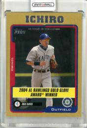 2005 Topps Series 2 Ichiro #702 2004 Al Rawings Gold Glove Award Winner Gold【0086/2005】 Mariners