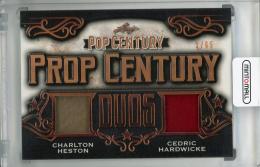 2021 Leaf Metal Pop Century  Charlton Heston/Cedric Hardwicke  Prop Century Duos Bronze Spectrum (パラレル版)(1stナンバー!) 1/65