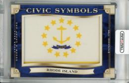 2019 Upper Deck Goodwin Champions  Rhode Island Civic Symbols Manufactured Patches