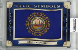 2019 Upper Deck Goodwin Champions  New Hampshire Civic Symbols Manufactured Patches