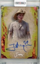 ※めくれ有 2016 Topps Walking Dead Survival Box  James Allen McCune as Jimmy Autographs Infected(パラレル版) 96/99