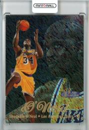 1997-98 Fleer Showcase Shaquille O'Neal Row 1/#7 Los Angeles Lakers