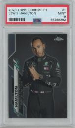 2020 TOPPS Chrome Formula 1 #1 / LEWIS HAMILTON(Mercedes-AMG) [PSA9/MINT]