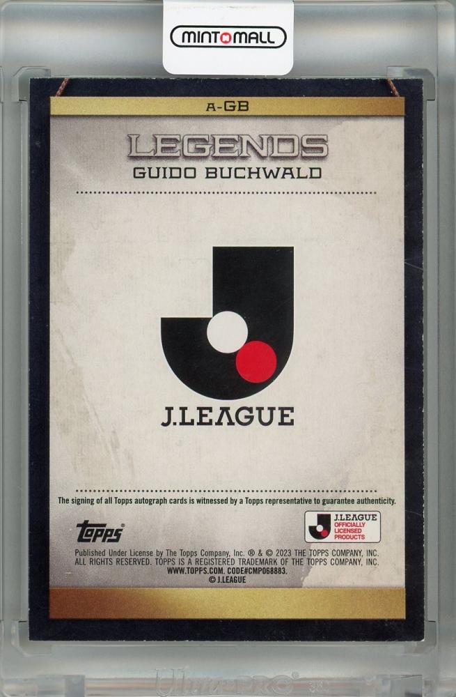 topps Jリーグ2023 ギドブッフバルトサインカード