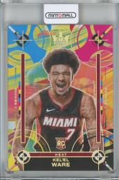 2024-25 Panini Court Kings Kel'el Ware #150  Miami Heat
