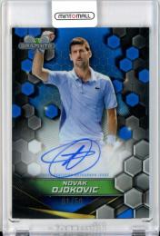 2024 Topps Graphite Tennis Novak Djokovic #GS-NDC Graphite Signatures Autograph Blue Refractors【01/50】《ファーストナンバー!》