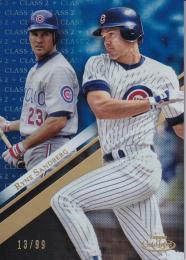 2019 Topps Gold Label Chicago Cubs Ryne Sandberg Base Class2 Blue パラレル版 13/99