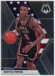 2019-20 Panini Mosaic #256 Scottie Pippen