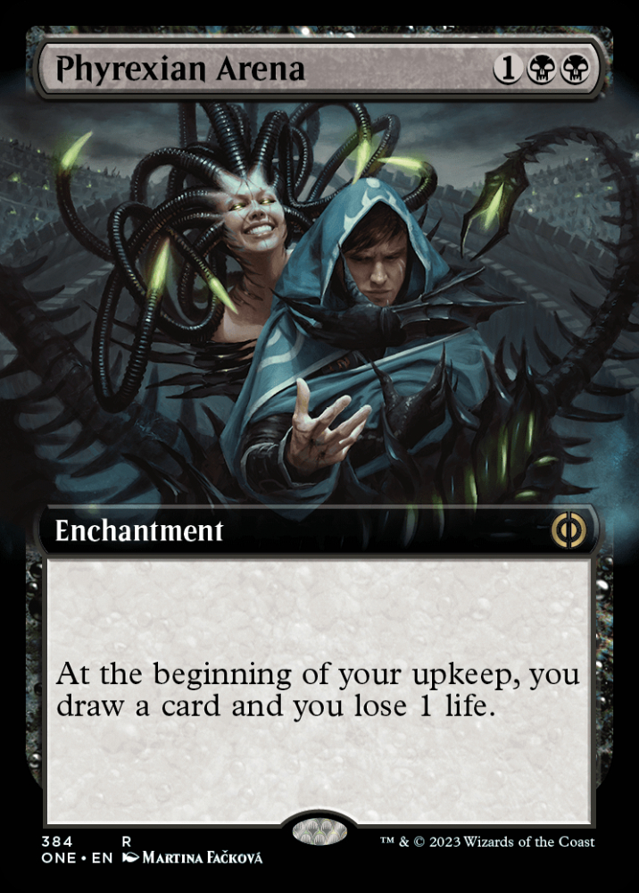 EX+](FOIL)ファイレクシアの闘技場/Phyrexian Arena《英語》【FDN】