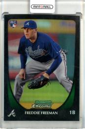 2011 Bowman Chrome Freddie Freeman Rookie Refractor Atlanta Braves