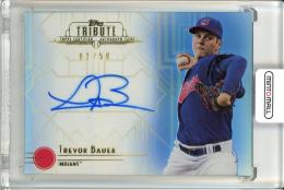 2014 Topps Tribute Trevor Bauer Autographs【02/50】 Cleveland Indians(※サインに若干滲みあり)