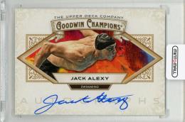 2025 UPPER DECK Goodwin Champions Jack Alexy Horizontal Autographs #HAJA Swimming