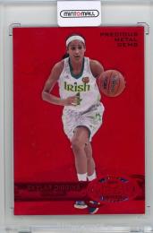 2013-14 Metal Universe Skylar Diggins #251 Precious Metal Games Red 39/150