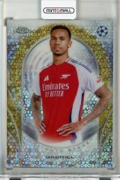 2024-25 Topps Chrome UEFA Club Competitions Gabriel Ultimate Stage Gold Refractors #USC5【10/50】