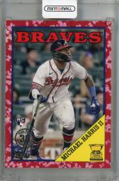 2023 Topps Baseball Japan Edition Michael Harris II  1988 Topps Cherry Tree Variation Red #88B-24 RC 【5/5(ラストナンバー)】 Atlanta Braves