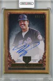 2023 Topps Gilded Collection Mike Piazza Gallery of Gold Autographs Onyx #GOG-MPI ※裏面傷あり【08/10】 New York Mets