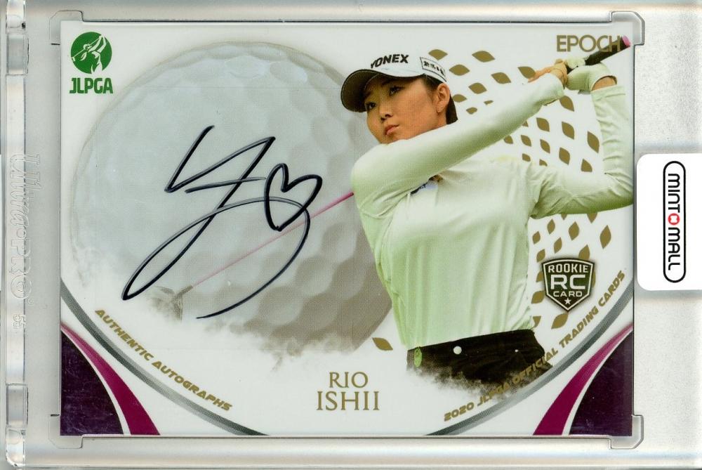 ミントモール / MINT 立川店 / 2020 EPOCH JLPGA 女子プロゴルフ 石井理緒 直筆サインカード 66/90