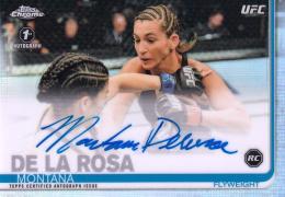 2019 Topps Chrome UFC  Montana De La Rosa Autographs