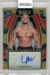 2024 Panini Select WWE Lucien Price Red Prizm Autograph Card【10/99】