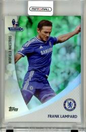 2013-14 Topps English Premier League Gold Soccer Frank Lampard #MM-FL Midfield Maestros Green【97/99】 Chelsea