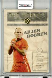 2012 Futera World Football Unique Arjen Robben #28 The Heroes【288/365】 Holland