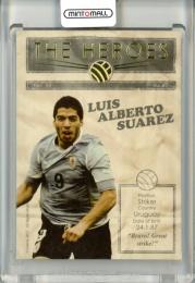 2012 Futera World Football Unique Luis Suarez #34 The Heroes【346/365】 Uruguay