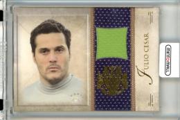 2013 Futera World Football Unique Julio Cesar #MEM05 The Archive Memorabilia【49/195】 Brazil