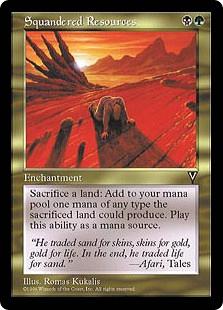 資源の浪費/Squandered Resources VIS 英語版 ミントモール / MINT GAMES MTG(東日本橋) / 【VIS】【ENG