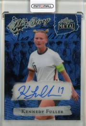 2024 Leaf Metal Women of Sports Kennedy Fuller Autographs Wave Blue #BAKF1【1/1】
