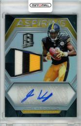 2018 PANINI Spectra Football James Washington Aspiring Patch Autograph 199枚限定 /187