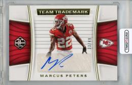 2017 PANINI Limited Football Marcus Peters Team Trademark Signature 49枚限定 /33