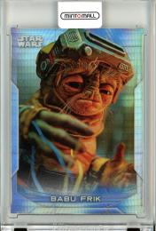 2020 Topps Chrome Star Wars Perspectives vs The First Order  Babu Frik 26F Prizm Refractor 051/299
