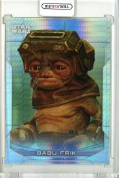 2020 Topps Chrome Star Wars Perspectives vs The First Order  Babu Frik 26R Prizm Refractor 222/299