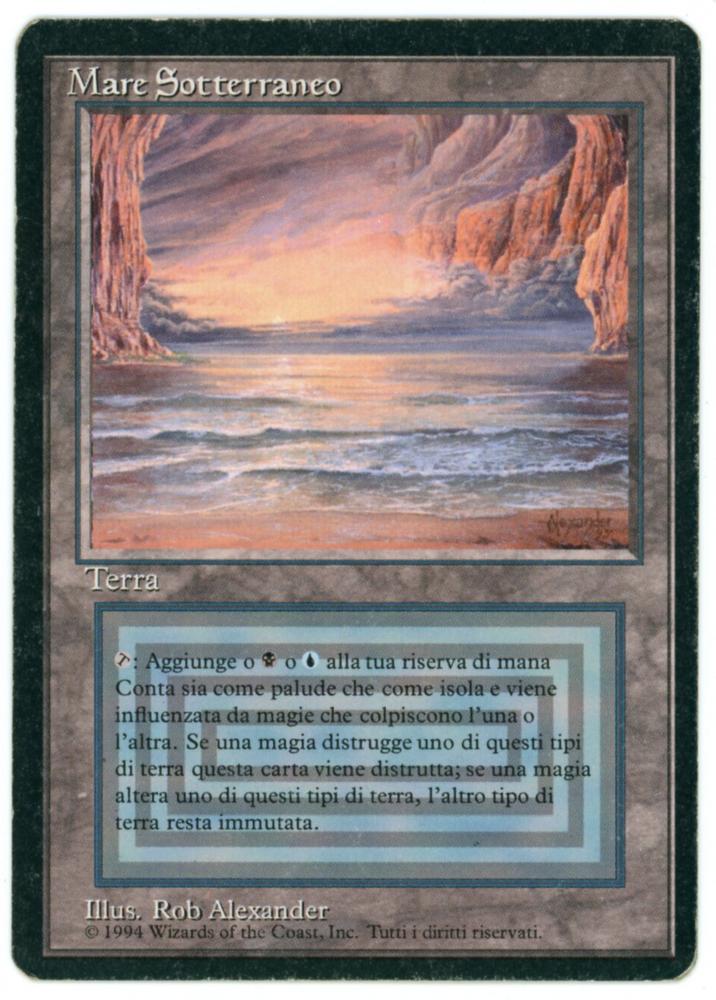 MTG Underground Sea リバイズド版 Underground Sea - Revised